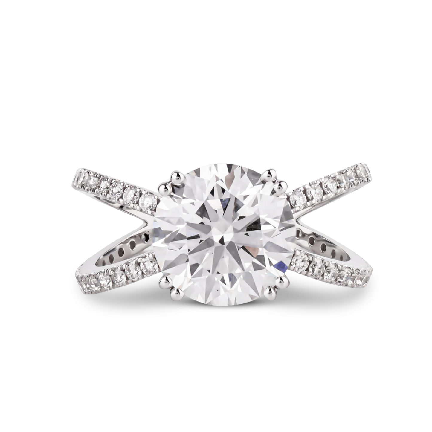 Diamond Ring 14kt White Gold