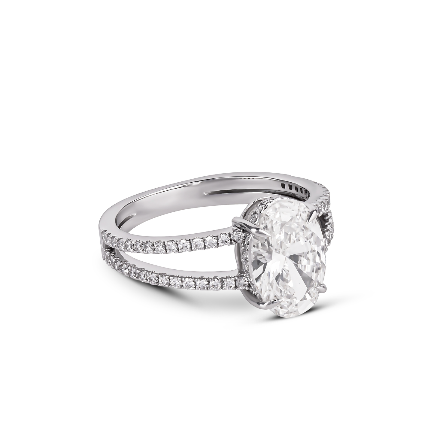 Diamond Ring 14kt White Gold