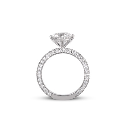 Diamond Ring 14KT White Gold