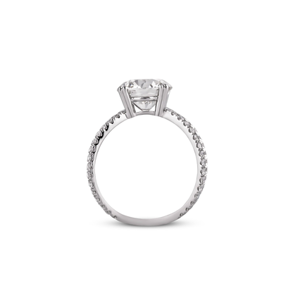 Diamond Ring 14kt White Gold